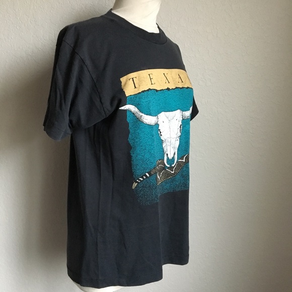 Vintage single stitch Texas shirt Screen Stars - Picture 3 of 8